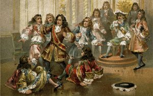 Jean Bart, fransk kaper, ved kong Ludvig XIV