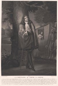 Jean de La Fontaine af Artist Unknown