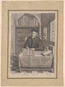 Jerome af Prag, af Artist Unknown