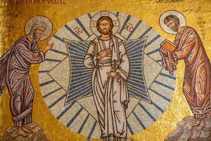 Jesu forvandling. Katedral, Harissa, 2022 (foto) af Artist Unknown