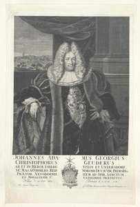 Johann Adam Georg Christoph Geuder von und zu Heroldsberg af Artist Unknown