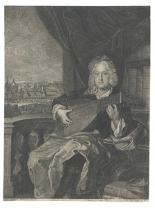 Johann Adam greve von Questenberg af Artist Unknown