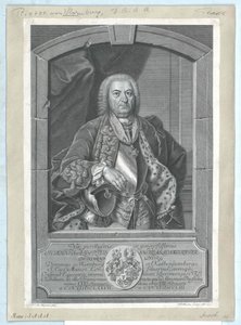Johann Albrecht Andreas Adam Rieter von Kornburg og Kalbensteinberg af Artist Unknown
