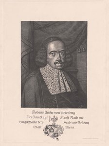 Johann Andreas von Liebenberg (tryk) af Artist Unknown