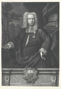 Johann Balthazar Gullmann af Artist Unknown