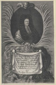 Johann Brandis (print) af Artist Unknown