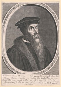 Johannes Calvin af Artist Unknown