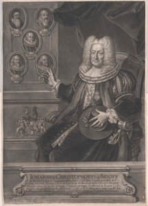 Johann Christoph Imhof af Artist Unknown