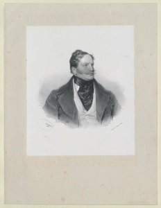 Johann Franz Graf Hardegg (print) af Artist Unknown
