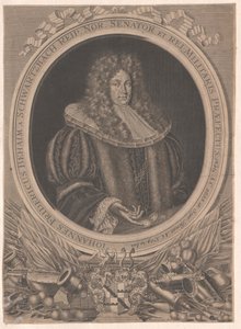 Johann Frederick Behaim von Schwarzbach af Artist Unknown