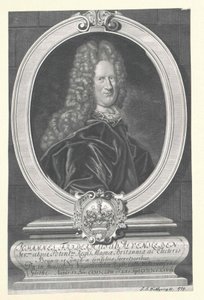 Johann Friedrich von Alvensleben (tryk) af Artist Unknown