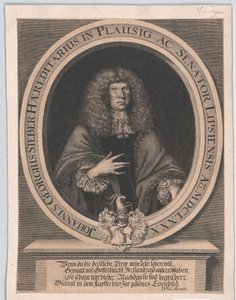 Johann Georg Sifter af Artist Unknown
