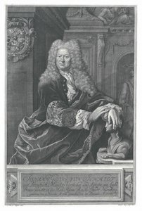 Johann Georg von Schmidt i Altenstadt af Artist Unknown
