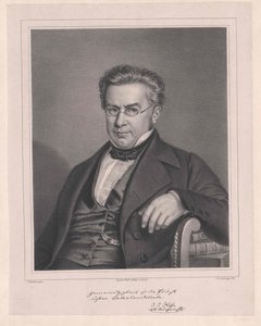 Johann Jakob Hess af Artist Unknown