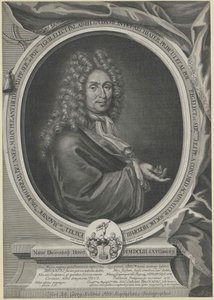 Johann Konrad Brunner (print) af Artist Unknown