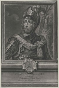 Johann Manasses (print) af Artist Unknown