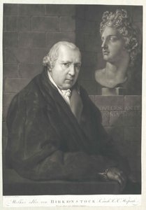 Johann Melchior adelig von Birkenstock af Artist Unknown