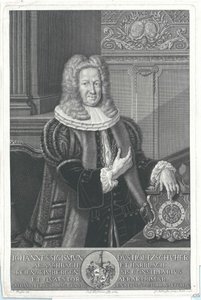 Johann Sigismund Holzschuher af Aspach og Harrlach af Artist Unknown