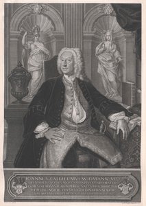Johann Wilhelm Widmann af Artist Unknown