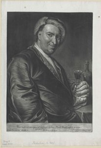 Johann Wolfgang Kiehnlein af Artist Unknown