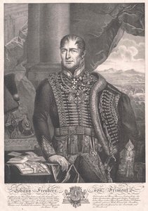 Johann greve Frimont von Palota af Artist Unknown