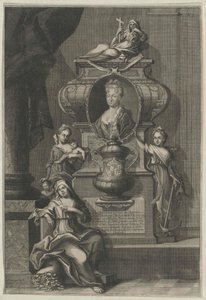 Johanna Dorothea grevinde Tattenbach-Geilsdorf af Artist Unknown