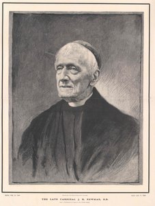 John Henry Newman af Artist Unknown