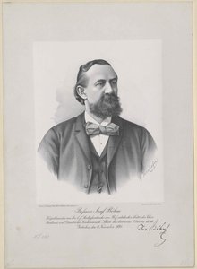 Joseph Boehm (print) af Artist Unknown