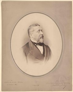 Joseph Viktor von Scheffel (print) af Artist Unknown