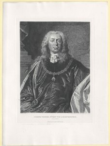 Joseph Wenzel greve af Liechtenstein af Artist Unknown