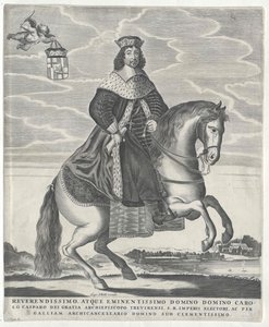 Karl Kaspar von der Leyen af Artist Unknown
