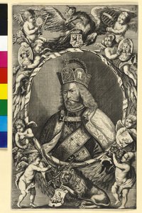 Kong Rudolf I af Habsburg af Artist Unknown