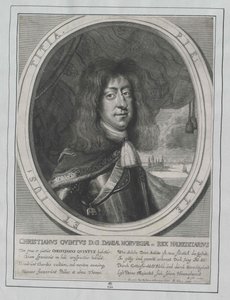 Kong af Danmark Christian V. af Artist Unknown