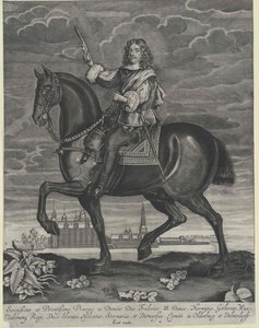 Konge af Danmark Frederik III af Artist Unknown