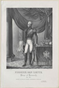 Konge af Danmark Frederik VI af Artist Unknown