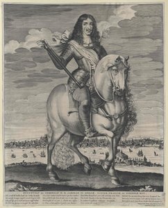 Kongen af England Charles II af Artist Unknown