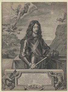 Kongen af England Charles II af Artist Unknown