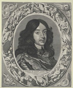 Kongen af England Charles II af Artist Unknown