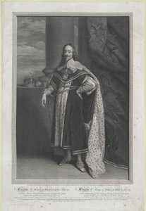Kongen af England Charles I af Artist Unknown