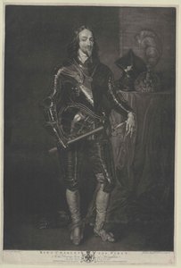 Kongen af England Charles I af Artist Unknown
