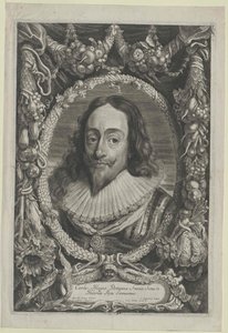 Kongen af England Charles I af Artist Unknown