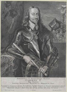Kongen af England Charles I af Artist Unknown