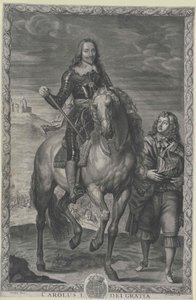 Kongen af England Charles I af Artist Unknown