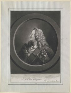 Konge af England Kurfyrste af Hannover George II af Artist Unknown