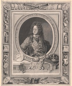Kongen af England George I af Artist Unknown