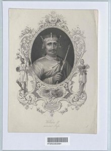 Kong af England William II (print) af Artist Unknown