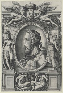 Konge af Frankrig Henrik II af Artist Unknown