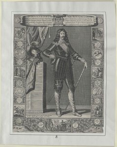 Kongen af Frankrig Louis XIII af Artist Unknown