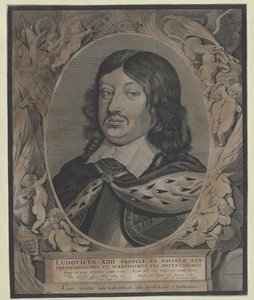 Kongen af Frankrig Louis XIV af Artist Unknown