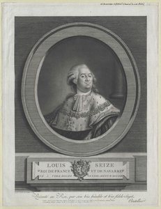 Kong af Frankrig Louis XVI af Artist Unknown